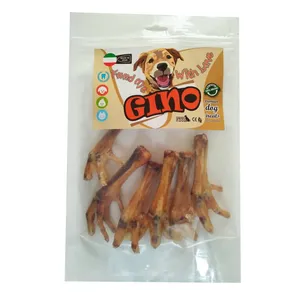 تشویقی سگ جینو مدل Chicken Feet کد 202 وزن 95 گرم
