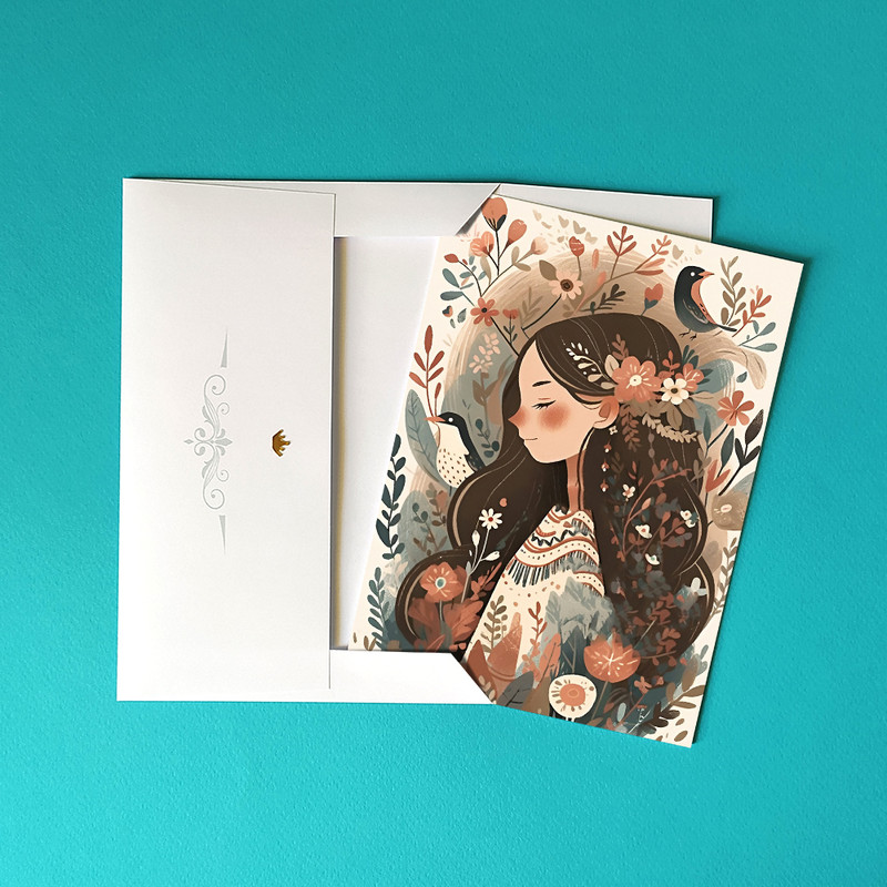 کارت پستال مدل سه بعدی کد CP44