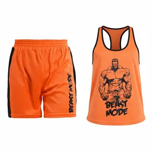 ست تاپ و شلوارک ورزشی مردانه مدل GS-M-PY-273848