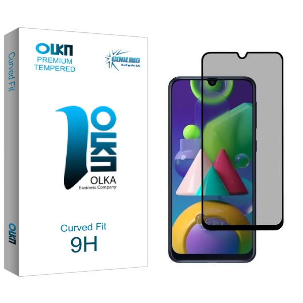محافظ صفحه نمایش حریم شخصی کولینگ مدل Olka مناسب برای گوشی موبایل سامسونگ Galaxy M21