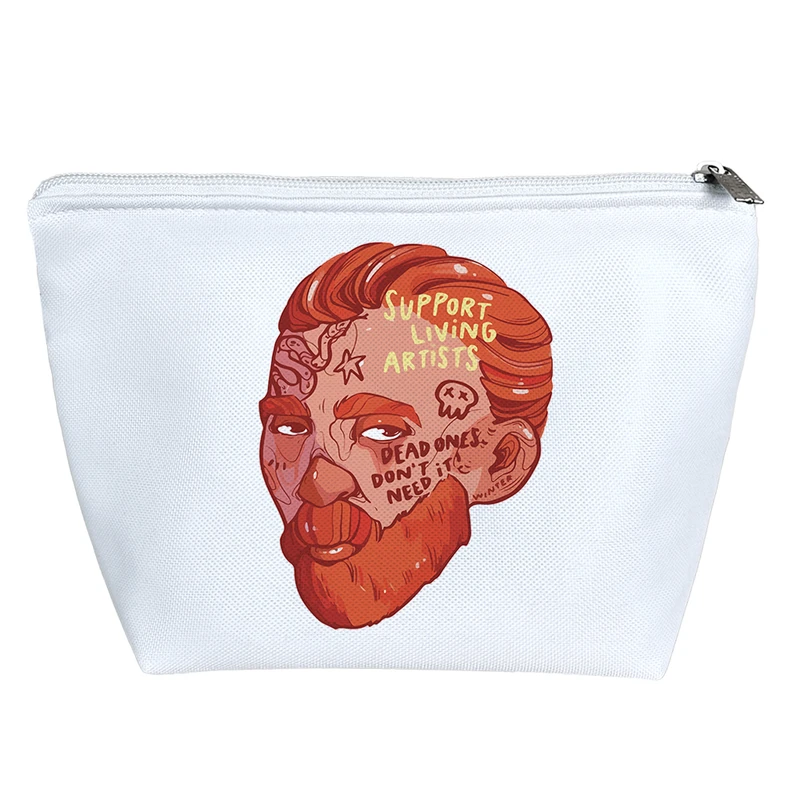 کیف لوازم آرایش دخترانه خندالو مدل ونسان ونگوگ کد 9475