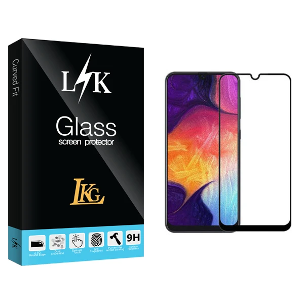 محافظ صفحه نمایش ال کا جی مدل LK Glass مناسب برای گوشی موبایل سامسونگ Galaxy A30