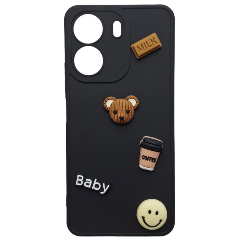 کاور طرح میلک عروسکی مدل 13c مناسب برای گوشی موبایل شیائومی Redmi 13C / Poco C65