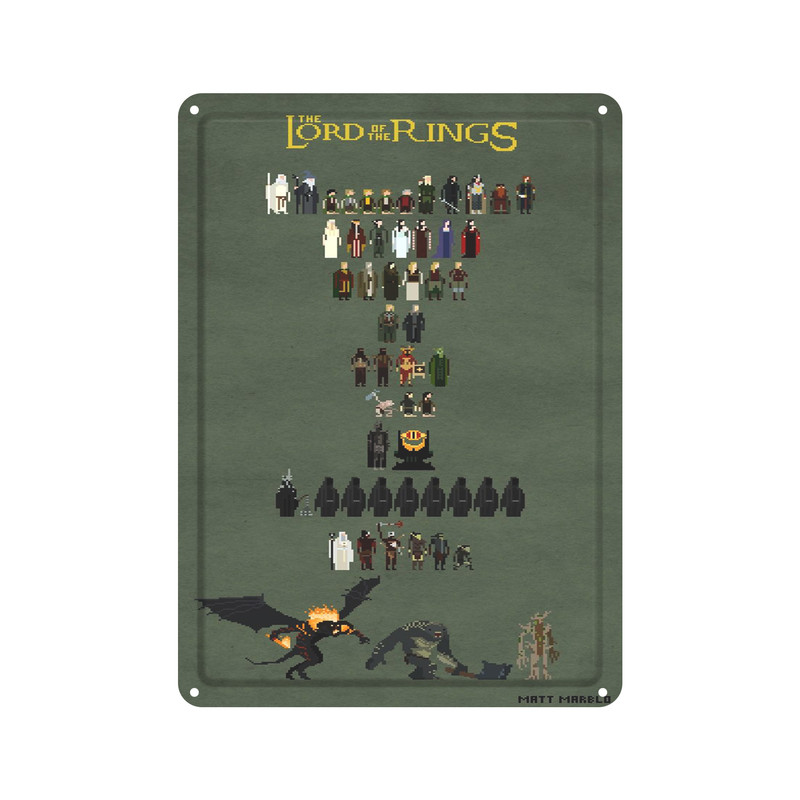 دیوارکوب مدل ارباب حلقه ها کد  s 447 lord of the rings