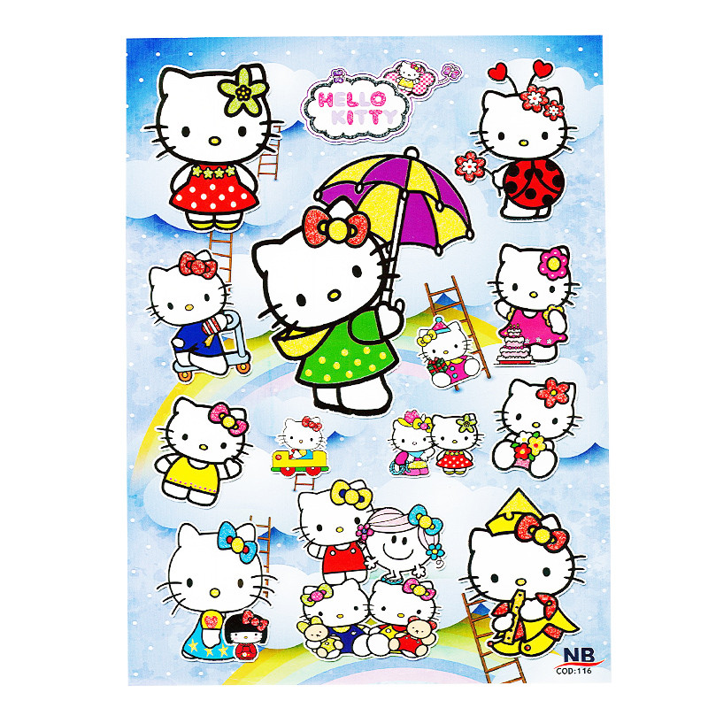 برچسب طرح کیتی کد paw111