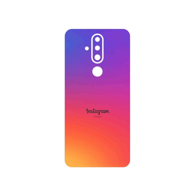 برچسب پوششی ماهوت مدل Instagram مناسب برای گوشی موبایل نوکیا X71