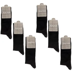 جوراب مردانه آیدی استایل مدل نانو ساده بسته 6 عددی