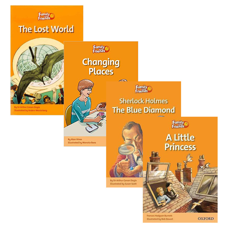 کتاب Family And Friends 4 اثر جمعی از نویسندگان انتشارات هدف نوین 4 جلدی