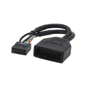 کابل تبدیل USB 3.0 به USB 2.0 سیلوراستون مدل G11303050-RT طول 0.1 متر