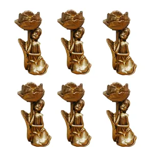 مجموعه هفت سین 6 پارچه طرح لاله کد 01