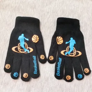 دستکش بافتنی بچگانه مدل BASKETBALL کد 66