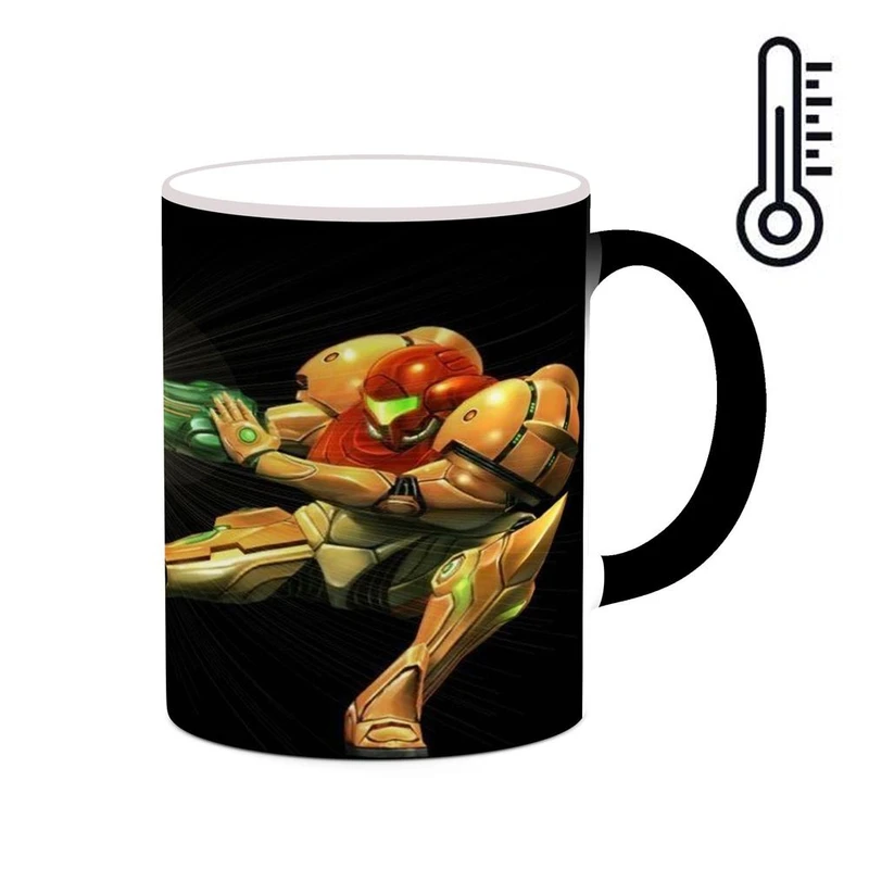 ماگ حرارتی کاکتی مدل بازی متروید پرایم Metroid Prime کد mgh29539