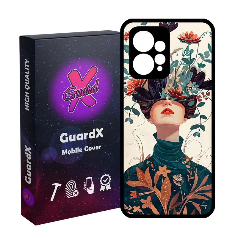 کاور گارد ایکس طرح دخترانه مدل 10779 مناسب برای گوشی موبایل شیائومی Redmi Note 12 4G