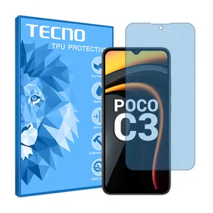 Tecno HyMBLU model Matte screen protector against blue rays suitable for Xiaomi Poco C3 mobile phone