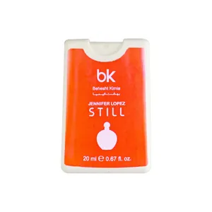 عطر جیبی زنانه بی کی مدل استیل حجم 20 میلی لیتر