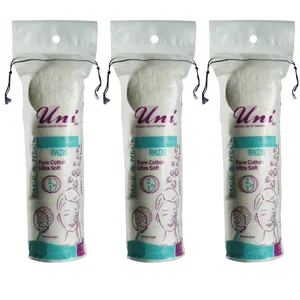 پد پاک کننده آرایش یونی لد مدل Ultra Soft سه بسته 80 عددی