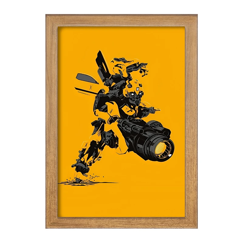 تابلو خندالو مدل زنبور عسل (Bumblebee) کد F10748