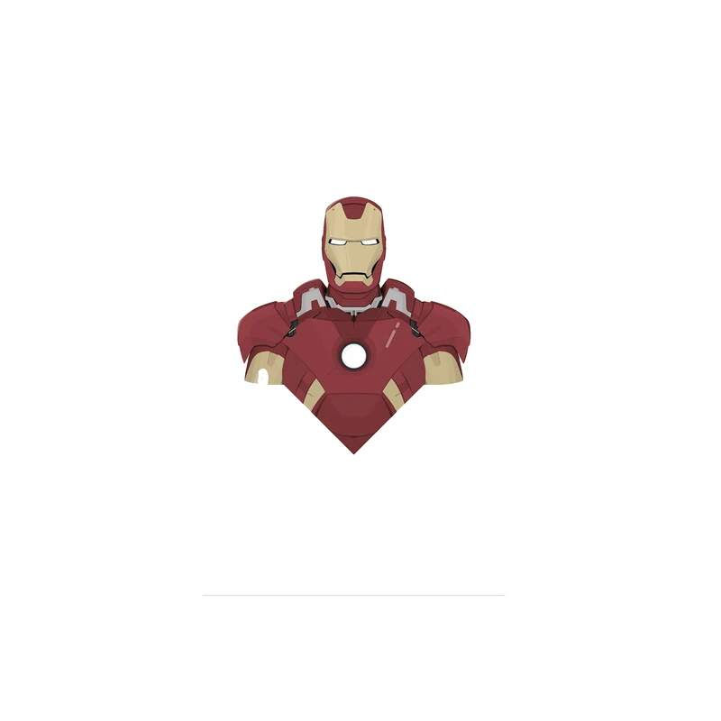 استیکر لپ تاپ و موبایل مدل سریال طرح فیلم مرد آهنی تونی استارک Iron Man Tony Stark کد 2765