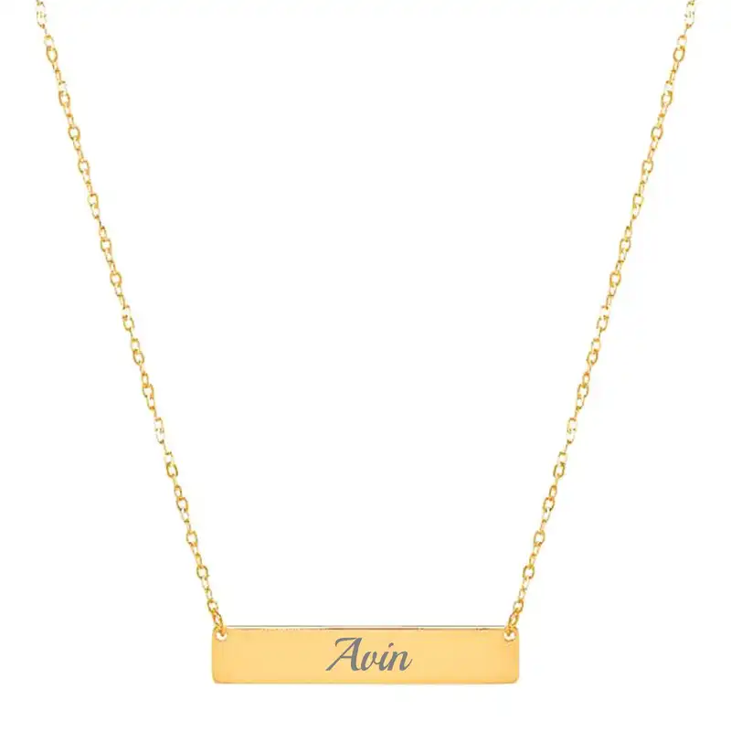 گردنبند طلا 18 عیار زنانه لیردا مدل آوین