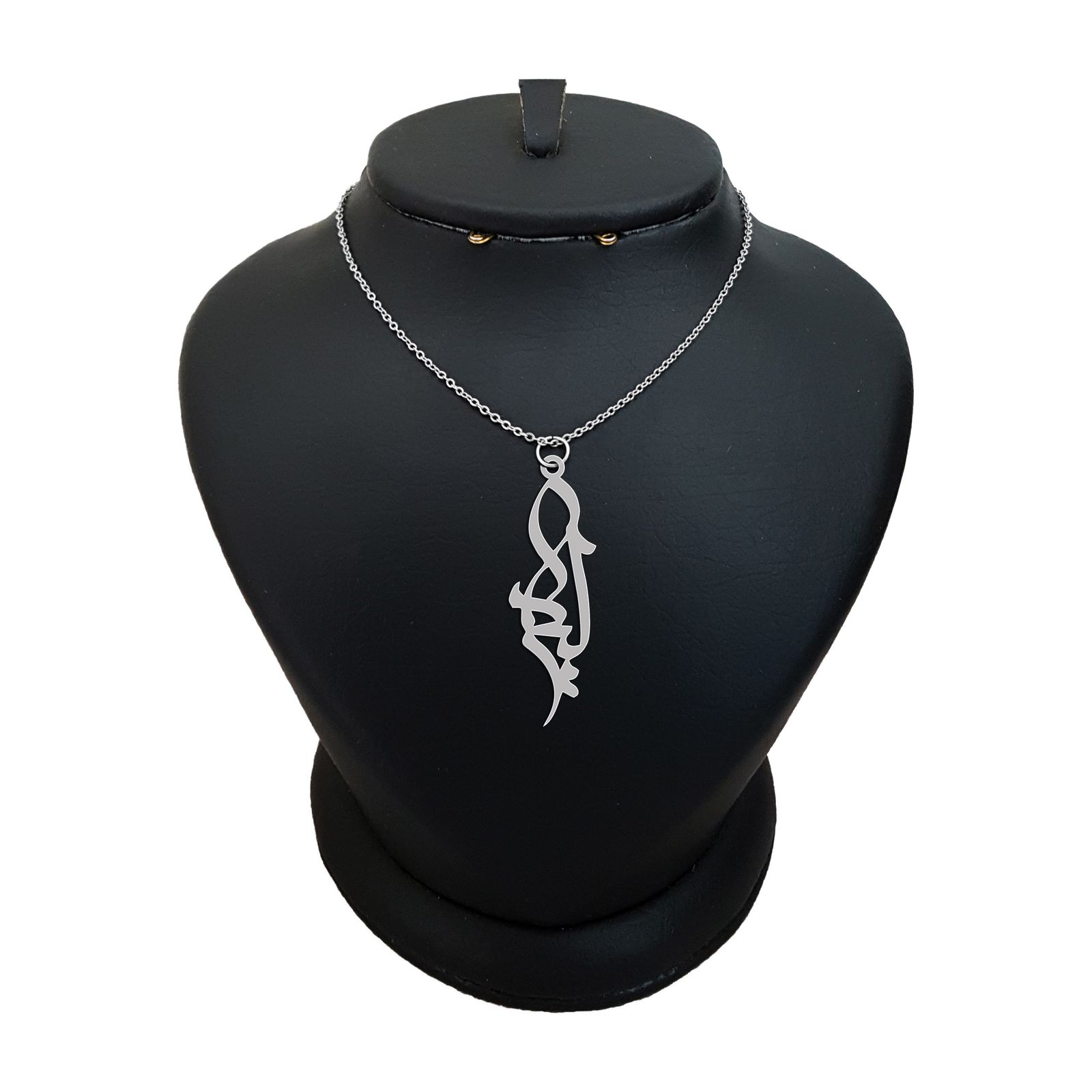 گردنبند نقره زنانه ترمه ۱ مدل لیدا کد ma 666 -  - 1