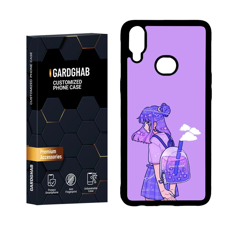 کاور گارد قاب مدل دورژله ای دخترانه مناسب برای گوشی موبایل سامسونگ Galaxy A10s