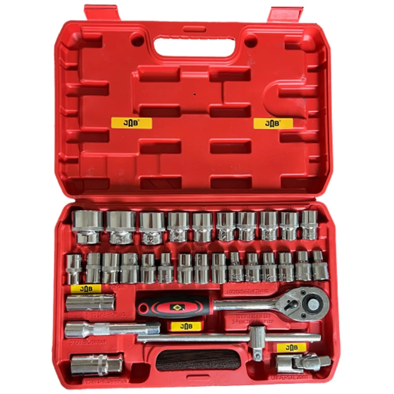 آچار بکس جاب مدل JB-032 مجموعه 32 عددی