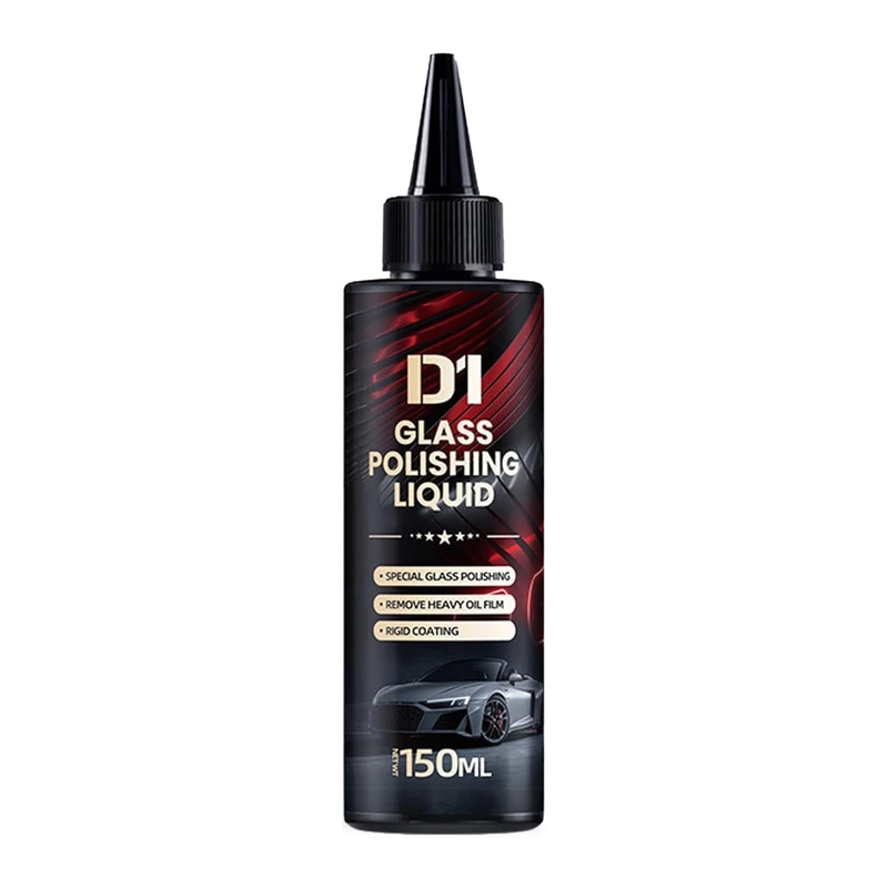 واکس شیشه شوی آبگریز کننده شیشه خودرو مدل d1 glass polishing liquid حجم 150 میلی لیتر