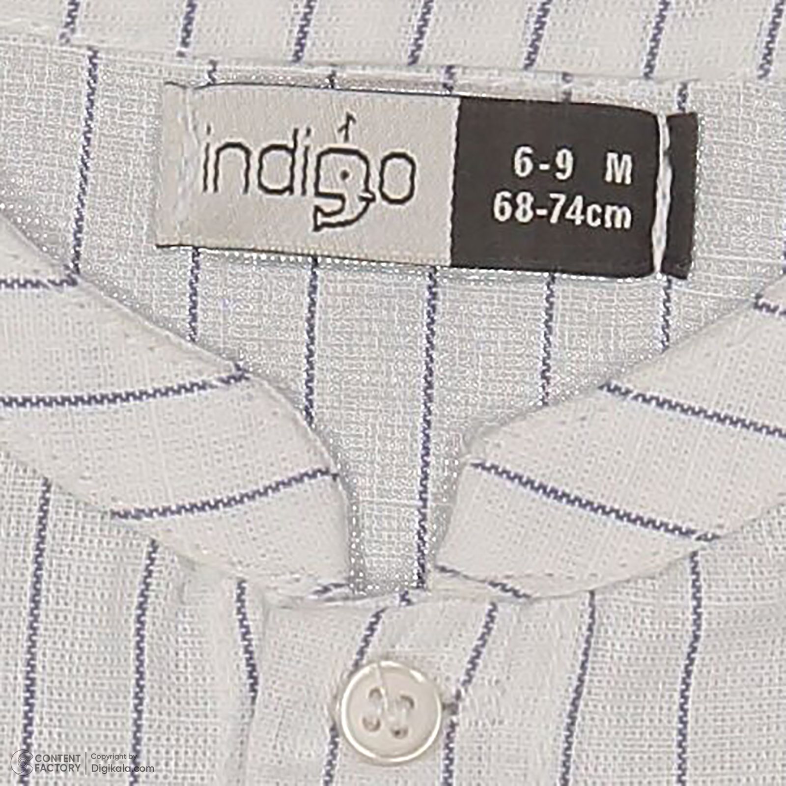 ست پیراهن و سرهمی نوزادی ایندیگو مدل 13248 -  - 9