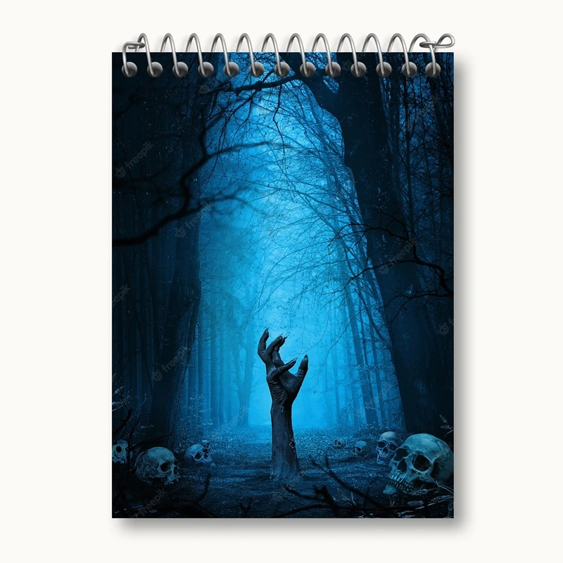 دفتر یادداشت 50 برگ خندالو مدل هالووین کد 29516