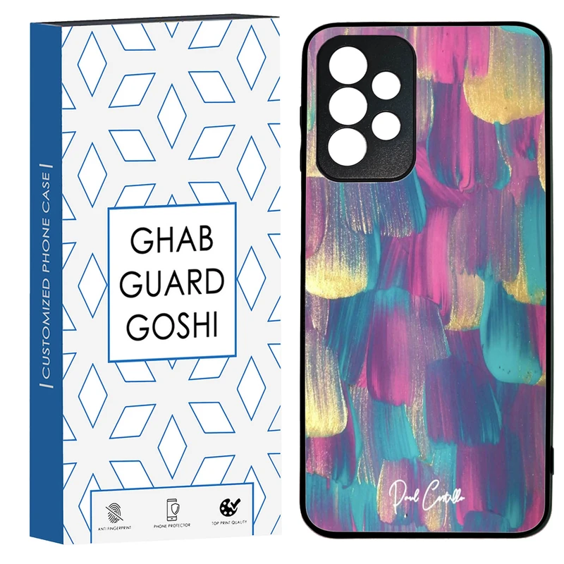 کاور قاب گارد گوشی طرح ابرنگ کد TPU-252 مناسب برای گوشی موبایل سامسونگ Galaxy A23