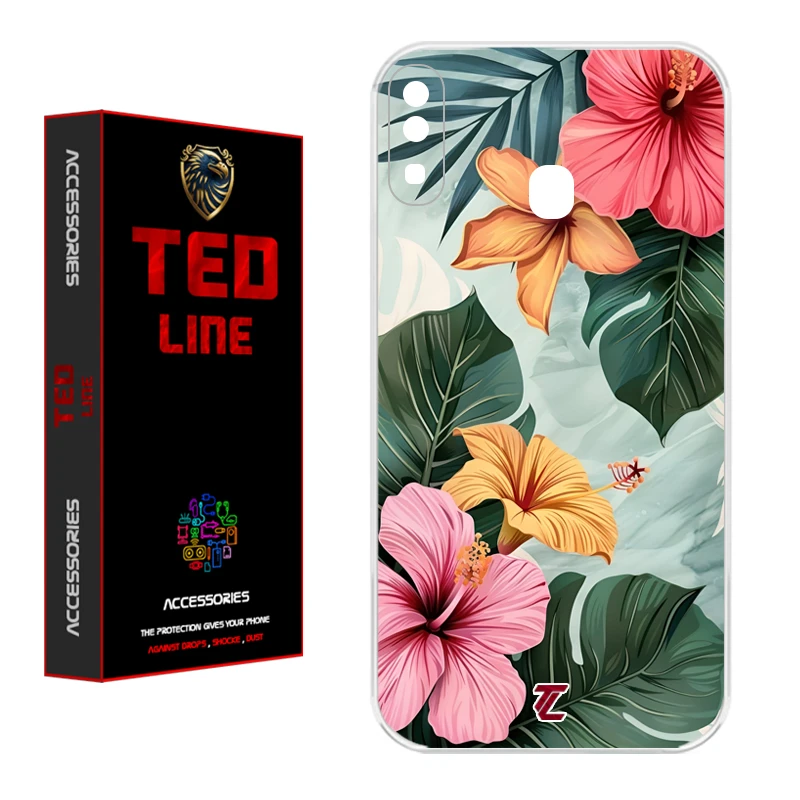 کاور تدلاین طرح گل وحشی کد 1142 مناسب برای گوشی موبایل سامسونگ Galaxy A20 / A30