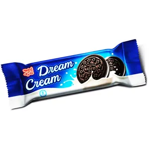 بیسکویت کاکائویی با کرم وانیلی نادری - 60 گرم 
