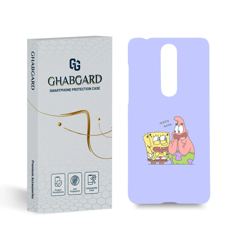 کاور گارد قاب مدل دخترانه مناسب برای گوشی موبایل نوکیا 3.1 plus