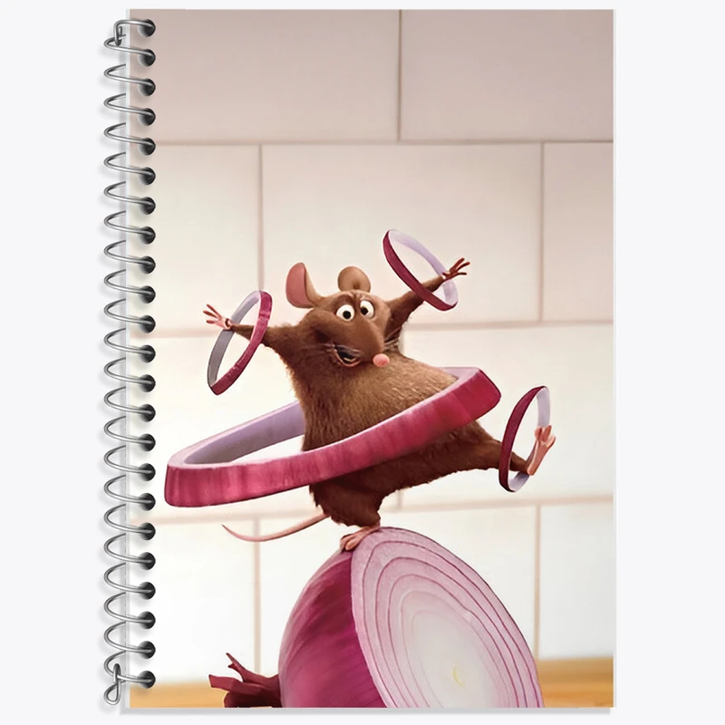 دفتر نت موسیقی 50 برگ خندالو طرح موش سرآشپز (Ratatouille) کد F8331