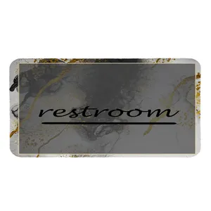   پادری طرح Restroom کد 8696 سایز 110×60 سانتی متر