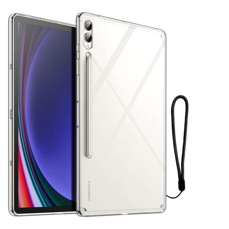 کاور مدل QSM مناسب برای تبلت سامسونگ Galaxy S10 Plus به همراه بند نگهدارنده
