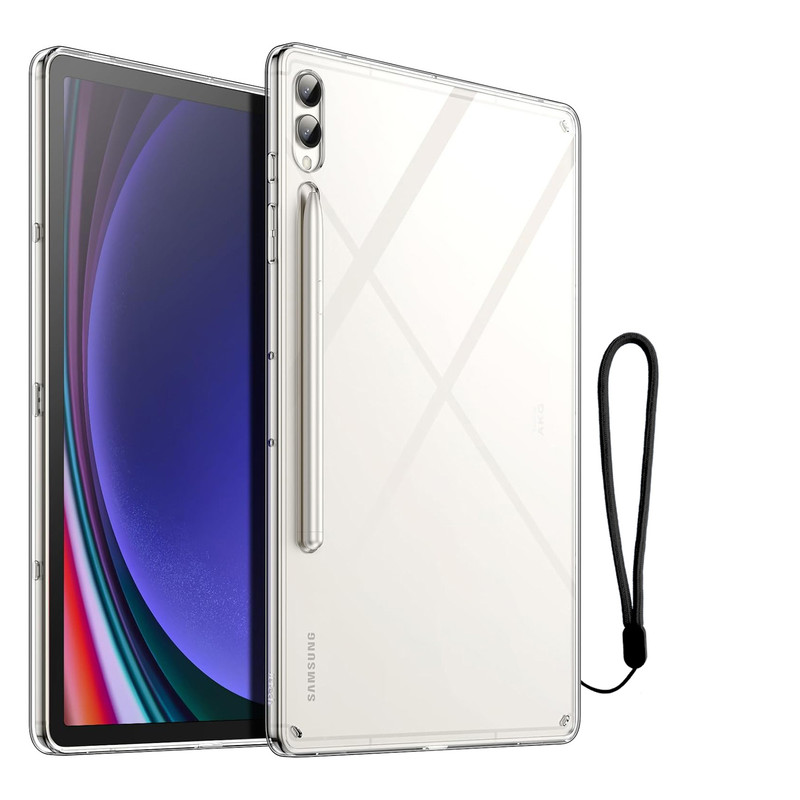 کاور مدل QSM مناسب برای تبلت سامسونگ Galaxy S10 Plus به همراه بند نگهدارنده