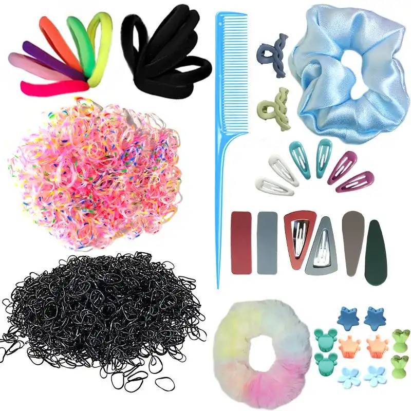 زیور آلات مو زنانه مشیانه مدل m4 مجموعه 539 عددی