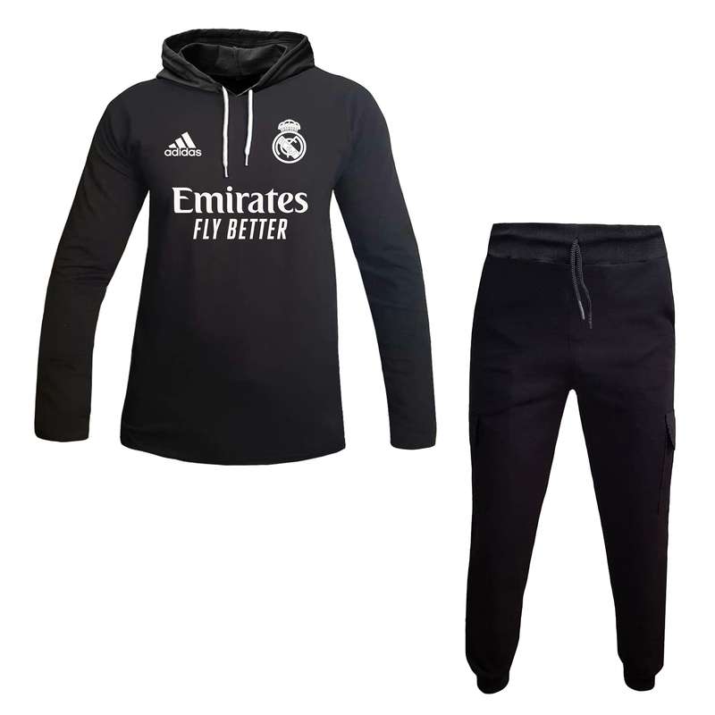 ست تی شرت و شلوار مردانه مدل رئال مادرید B10019