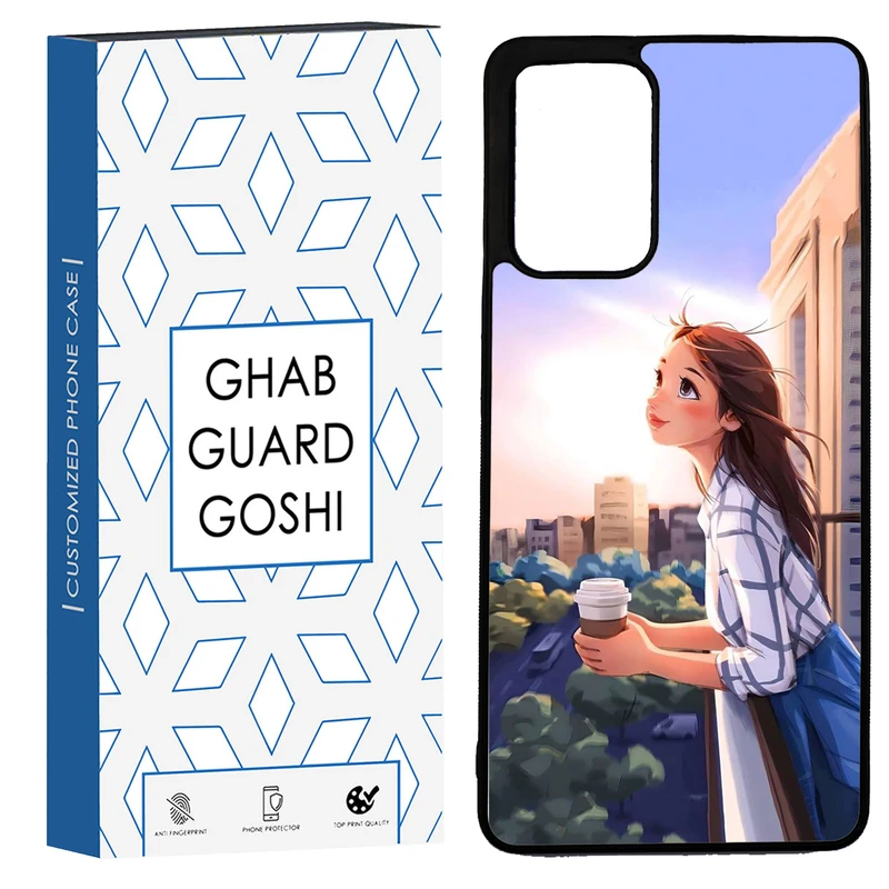 کاور قاب گارد گوشی طرح دخترانه کد TPU-016 مناسب برای گوشی موبایل سامسونگ Galaxy A72