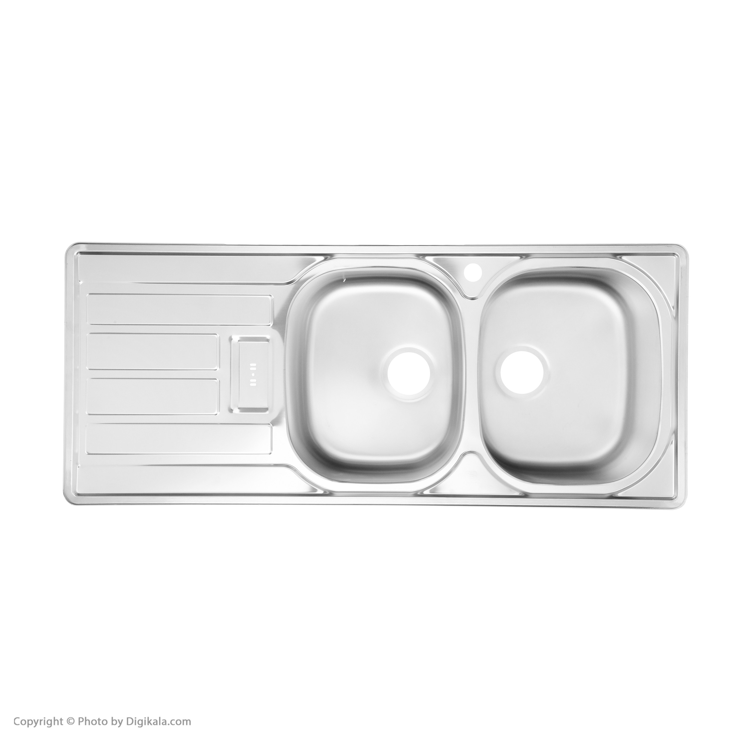 سینک ظرفشویی پرنیان استیل مدل PS 1201 توکار