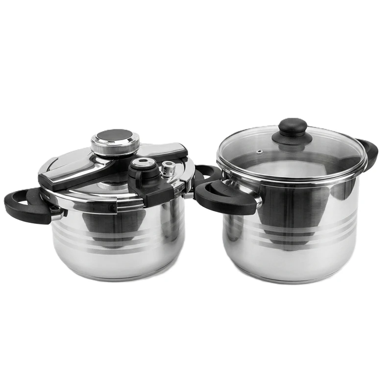 زودپز دوقلو دکو مدل DPC-5577 گنجایش 5+7 لیتر