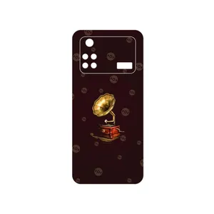 MAHOOT Gramophone Nostalgia Cover Sticker for Xiaomi Poco M4 Pro 4G