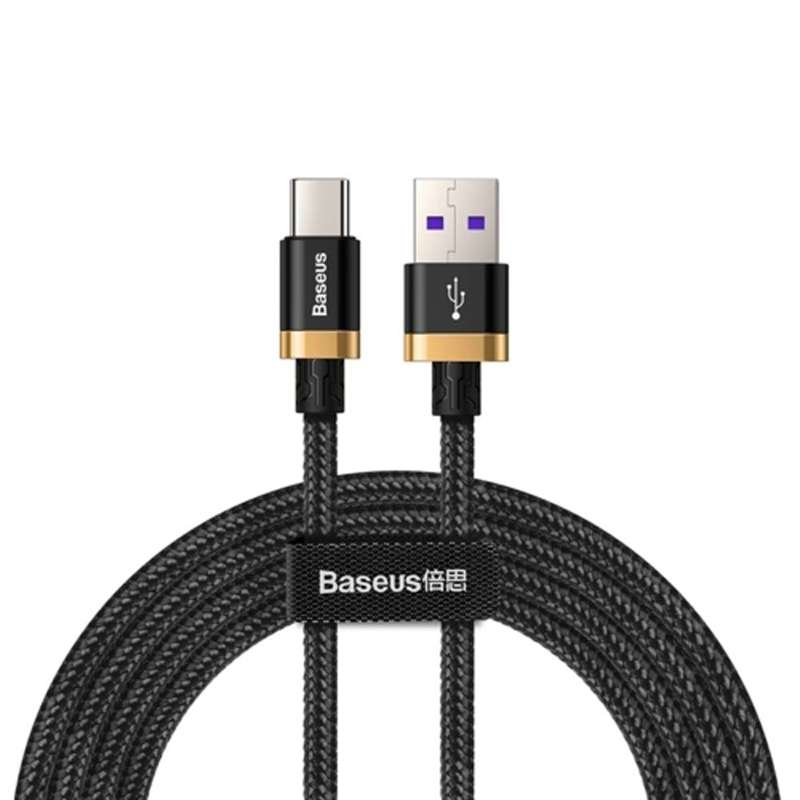 کابل USB به USB-C باسئوس مدل 5A ZH_BV1 طول 2 متر