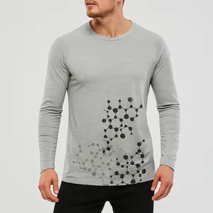 تیشرت آستین بلند مردانه کد S335