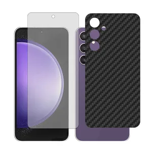 Glass Together model transparent Screen Protector Suitable for Samsung Galaxy S23 FE Mobile Phone with Back cover sticker