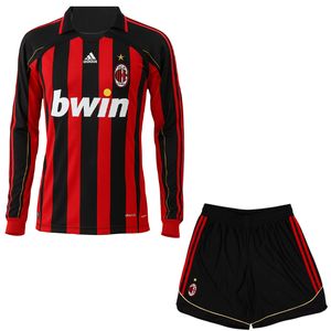 ست تی‌شرت آستین بلند و شلوارک ورزشی مردانه مدل میلان کد Home 2007