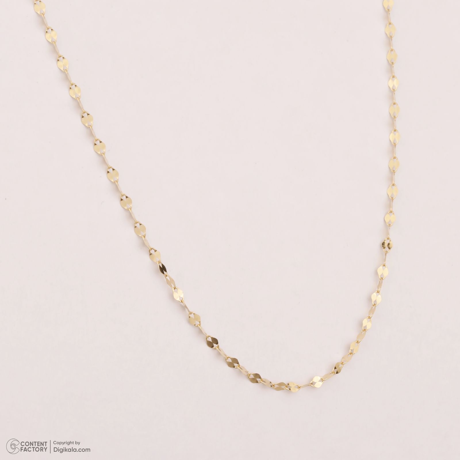 گردنبند طلا 18 عیار زنانه درگونه مدل استار لوکس - - 4