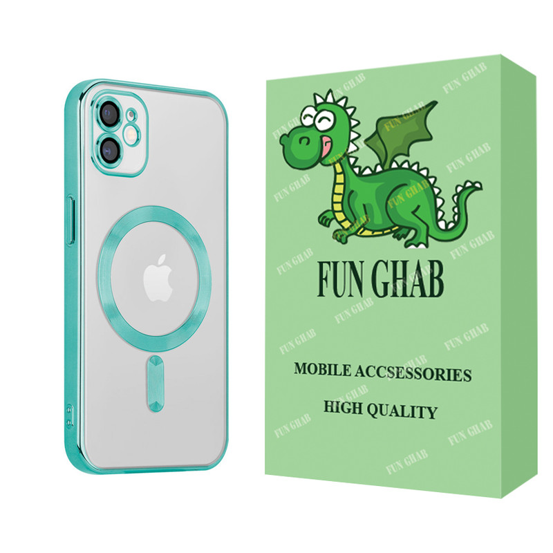 کاور فان قاب مدل مگ سیف طرح LUX مناسب برای گوشی موبایل اپل iPhone 11