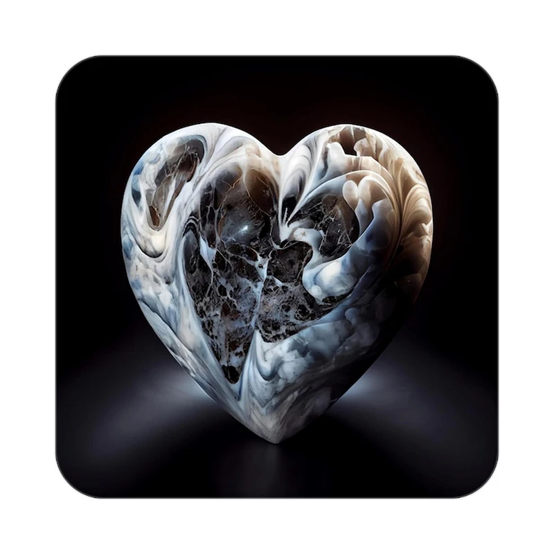 زیر لیوانی کاکتی مدل عاشقانه کد mp14337